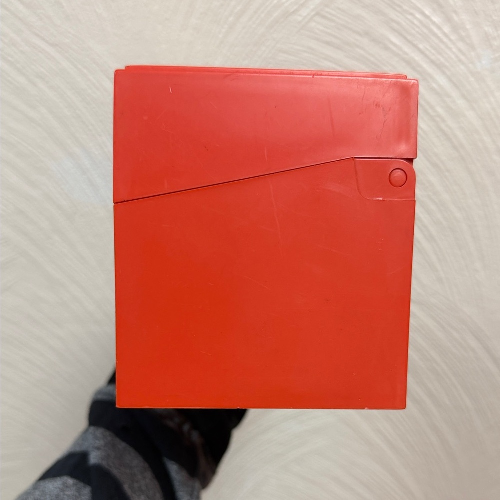 Bold and Vintage Orange Storage Box - Picture 4 of 10
